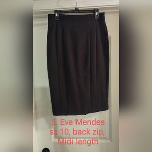 Eva Mendes pencil skirt